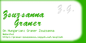 zsuzsanna graner business card